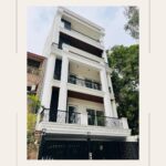 Elegant façade of a luxury 200 sq yard kothi for sale in Shivalik B Block, main road property with semi-commercial potential (representational image)